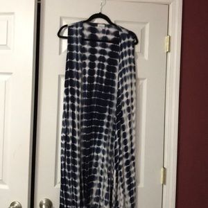 Lularoe tie dye joy vest